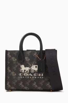 Coach Ace 17 Logo-print Tote Bag in Coated Canvas 217291897_13