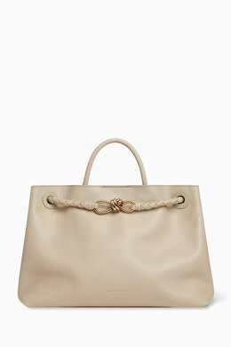 Bottega Veneta Medium Andiamo Top-handle Bag in Leather 217618968_179