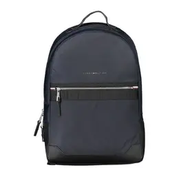 Tommy Hilfiger Blue Polyester Backpack to-27509