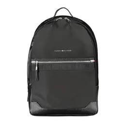 Tommy Hilfiger Black Polyester Backpack to-27519