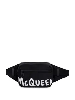 Alexander McQueen logo belt bag 16022195