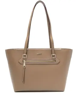 DKNY logo-lettering tote bag 24705682