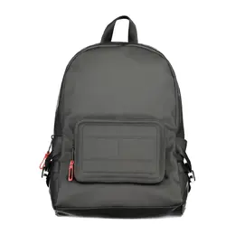 Tommy Hilfiger Black Polyester Backpack to-30690