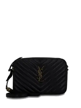 Saint Laurent Lou quilted messenger bag 18697098
