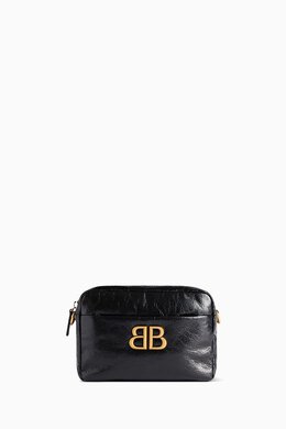 Balenciaga XS Monaco Camera Bag in Arena Calfskin 217676123_13