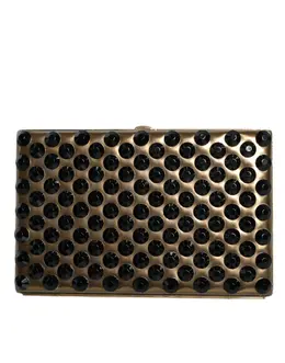 Dolce & Gabbana Gold Crystal Bifold Clutch Evening Party Women Purse Bag bag1534