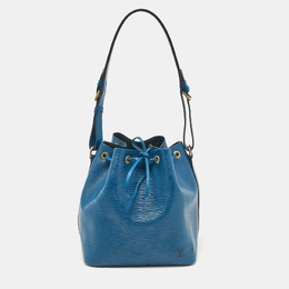 Louis Vuitton Blue Toledo Epi Leather Petit Noe Bag 1046599