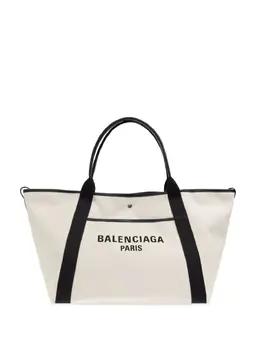 Balenciaga logo-print tote bag 25630947