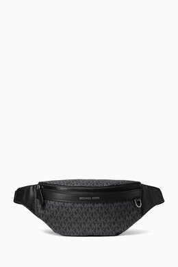 Michael Kors Small Greyson Zip Belt Bag in Leather 216195011_13