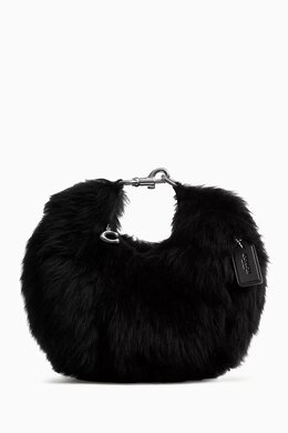 Coach Jonie Crossbody Bag in Shearling 217569864_13