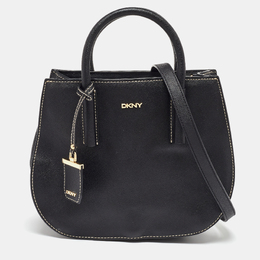 DKNY Black Saffiano Leather Tote 1048377
