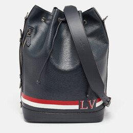Louis Vuitton Navy Blue Epi Leather Noe Marin Bag 1048254