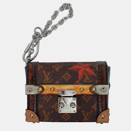 Louis Vuitton Brown Coated Canvas Essential Trunk Bag 1048836