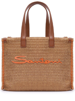 Santoni Сумка соломенная 2126911