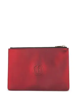 Maison Margiela metallic leather clutch 26393062