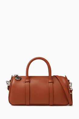 Longchamp Small Daylong Shoulder Bag in Calfskin 217543652_15
