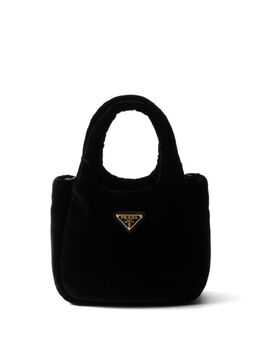 Prada padded velvet mini bag 25918583