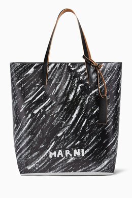 Marni Tribeca Crayon-print Tote Bag in Faux Leather 217572780_13