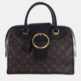 Louis Vuitton Black Monogram Canvas and Leather Limited Edition Golden Arrow Speedy Bag 1055071