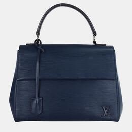 Louis Vuitton Navy Blue Epi Cluny MM Shoulder Bag 1055068