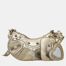 Balenciaga Gold Metallic Leather Le Cagole XS Shoulder Bag 1055031