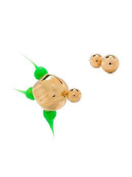 Sunnei spike round stud earring 25860163