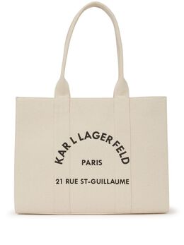 Karl Lagerfeld large Rue St-Guillaume tote bag 26156853