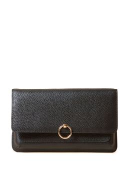 Claudie Pierlot grained leather clutch bag 23714384