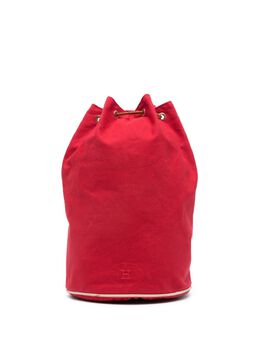 Hermes 1990 pre-owned Matelot-Marin cotton backpack 22081253