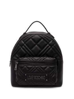 Love Moschino quilted logo lettering backpack 24929462