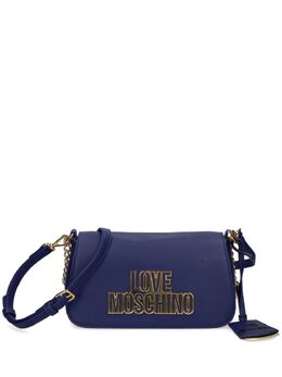 Love Moschino logo-plaque shoulder bag 25744724