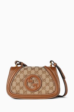 Gucci Mini Blondie Shoulder Bag in Supreme GG Canvas & Leather 217716254_15