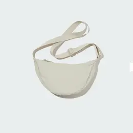 Сумка кросс-боди Uniqlo, фактура гладкая, натуральный 4520409358