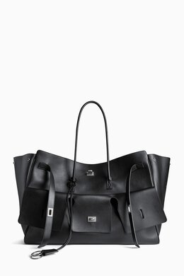 Balenciaga XL Bel Air Carryall Bag in Calfskin 217795492_13