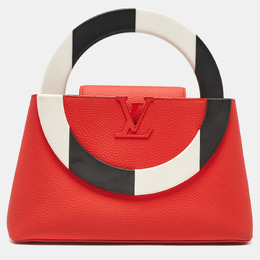 Louis Vuitton Red/Black Taurillon Leather Artycapucines MM Bag 1061115