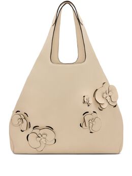 Oscar de la Renta The Laser-Cut Orchid Topaz tote bag 26085540