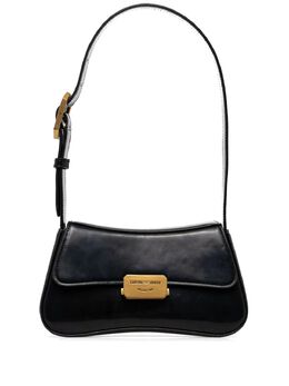 Emporio Armani logo-engraved shoulder bag 25631740