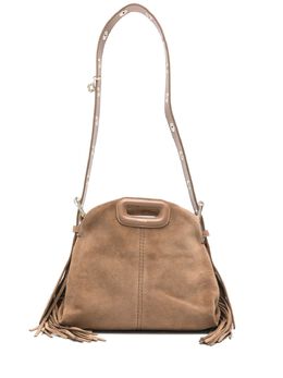 Maje mini Miss M suede bag 26641170