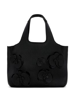 Oscar de la Renta The Laser-Cut Mini Topaz tote bag 26097289
