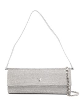 John Richmond rhinestone-embellished clutch bag 24234487