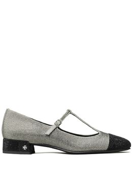 Tory Burch rhinestone embellished ballerina shoes 26744058