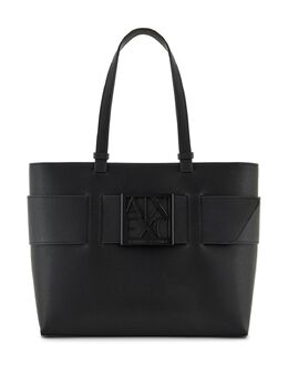 Armani Exchange logo plaque tote bag 24766209