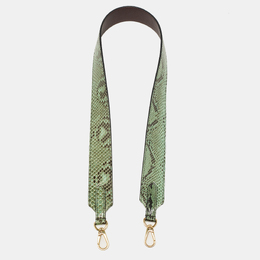 Louis Vuitton Green Python Bandoulière Shoulder Bag Strap 1062183