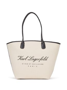Karl Lagerfeld medium Hotel Karl canvas tote bag 26179285