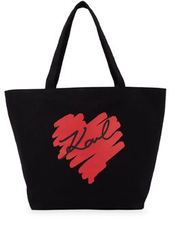 Karl Lagerfeld K/Heart reversible tote bag 26179264