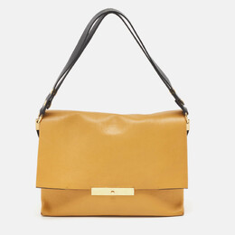 Celine Tan Leather Blade Flap Shoulder Bag 1055988