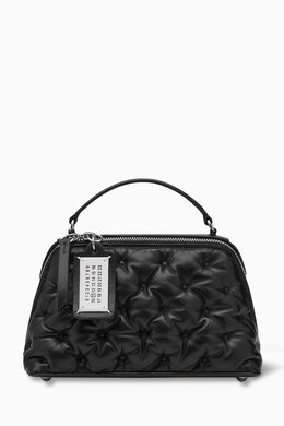 Maison Margiela Glam Slam Trapezoid Top-handle Bag in Leather 217818270_13