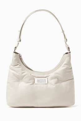 Maison Margiela Small Glam Slam Hobo Shoulder Bag in Nappa Leather 217818271_19