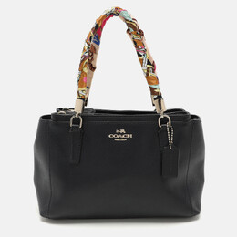 Coach Navy Blue Leather Mini Chirstie Top Zip Tote 1062918