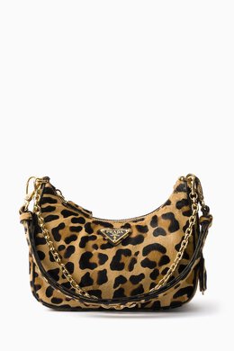 Prada Mini Re-edition Printed Shoulder Bag in Leather 217845893_15
